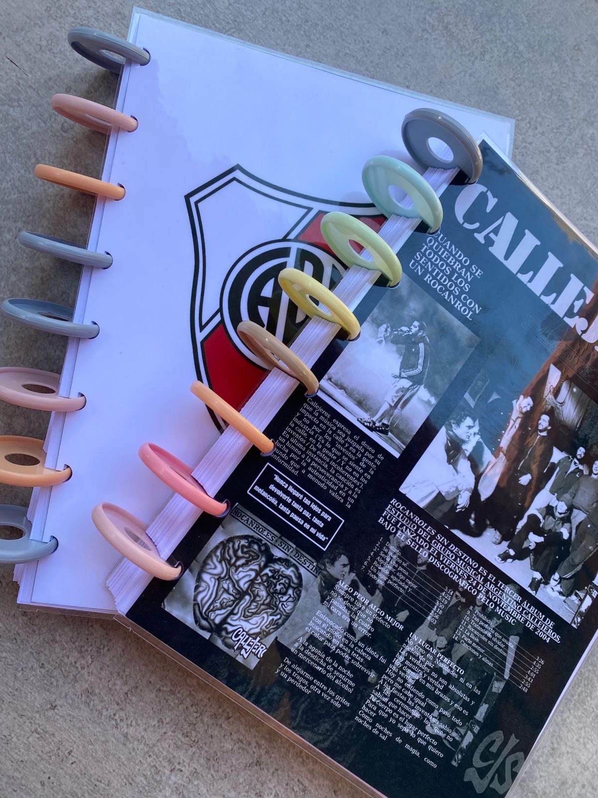 Cuadernos personalizados de River Plate